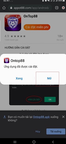 tải ontop88 android